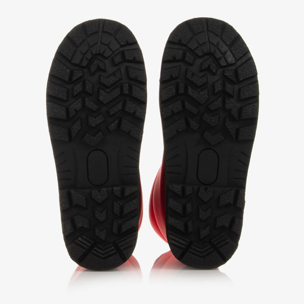 Polo Ralph Lauren-Teen Boys Red & Black Snow Boots | Childrensalon Outlet