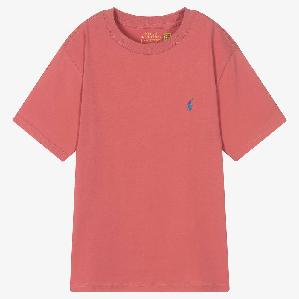 Polo Ralph Lauren - Rotes Teen T-Shirt für Jungen | Childrensalon