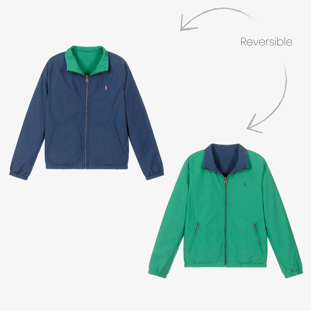 Polo Ralph Lauren - Двусторонняя куртка для мальчиков-подростков | Childrensalon