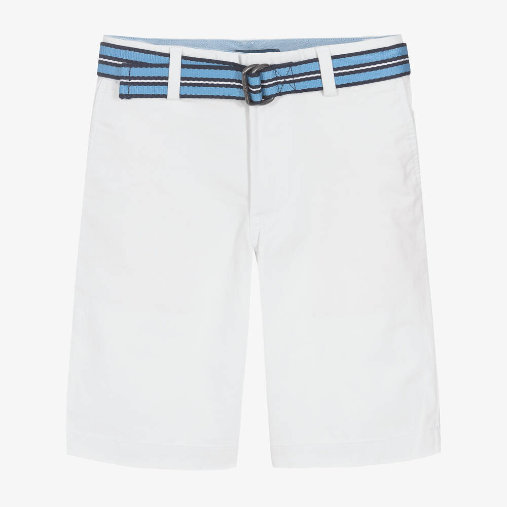 Polo Ralph Lauren Short skinny blanc ado gar on Childrensalon