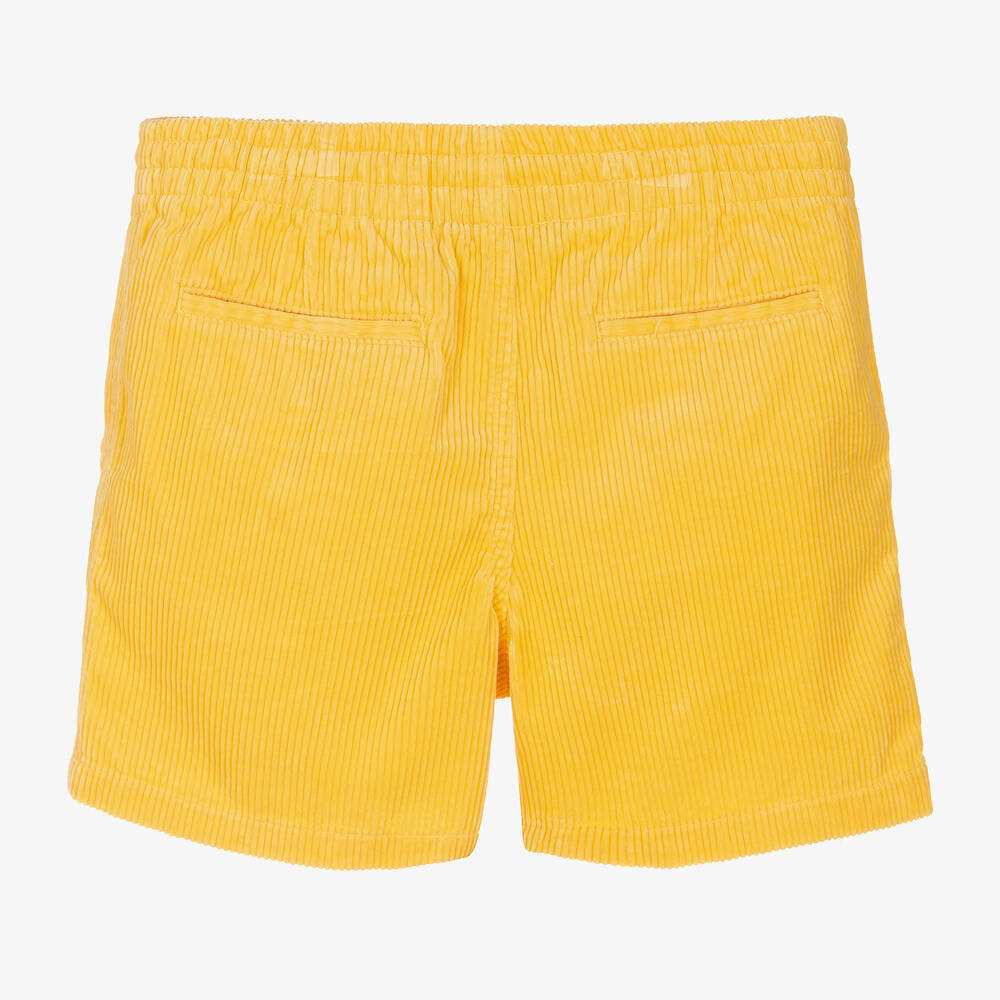 Polo Ralph Lauren-Teen Boys Yellow Cotton Shorts | Childrensalon Outlet