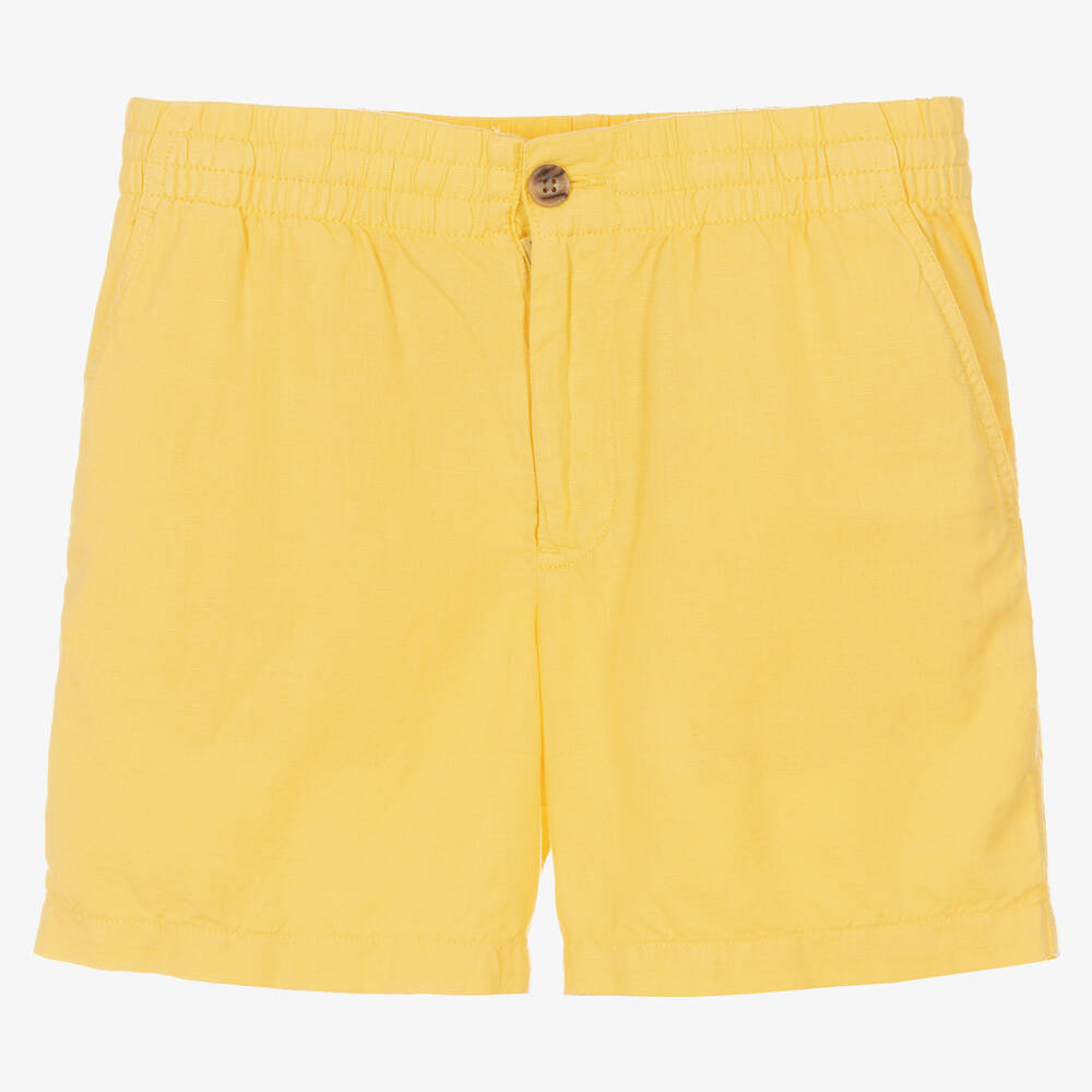 Yellow short shorts new arrivals