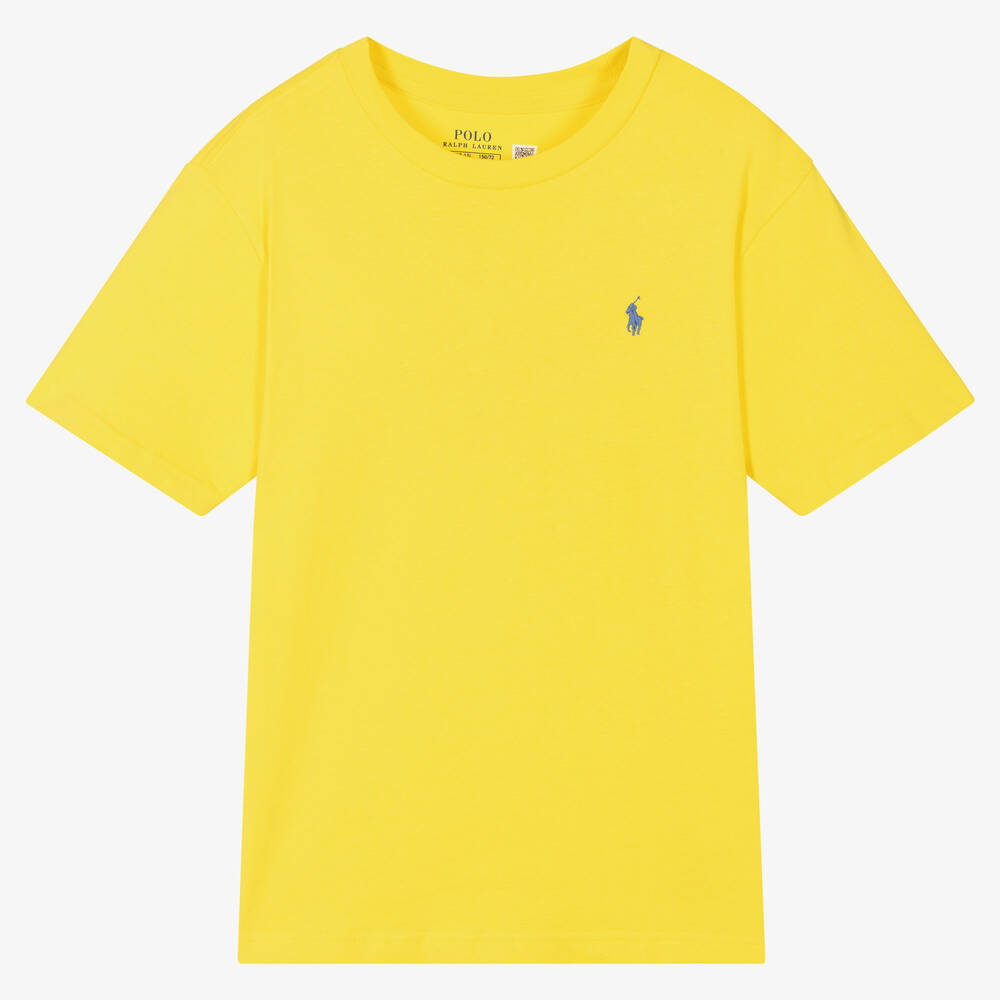 Teen Boys Yellow T Shirt