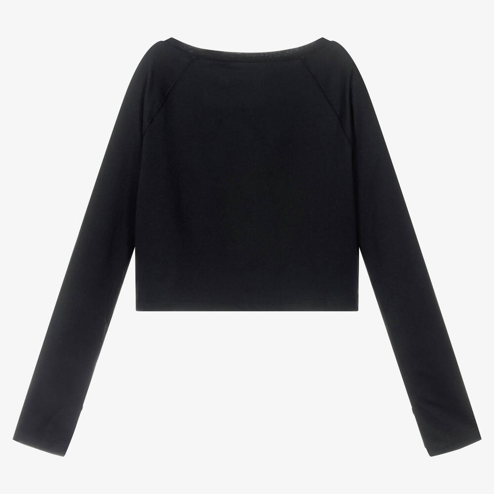 Polo Ralph Lauren-Teen Girls Black Sports Top | Childrensalon Outlet