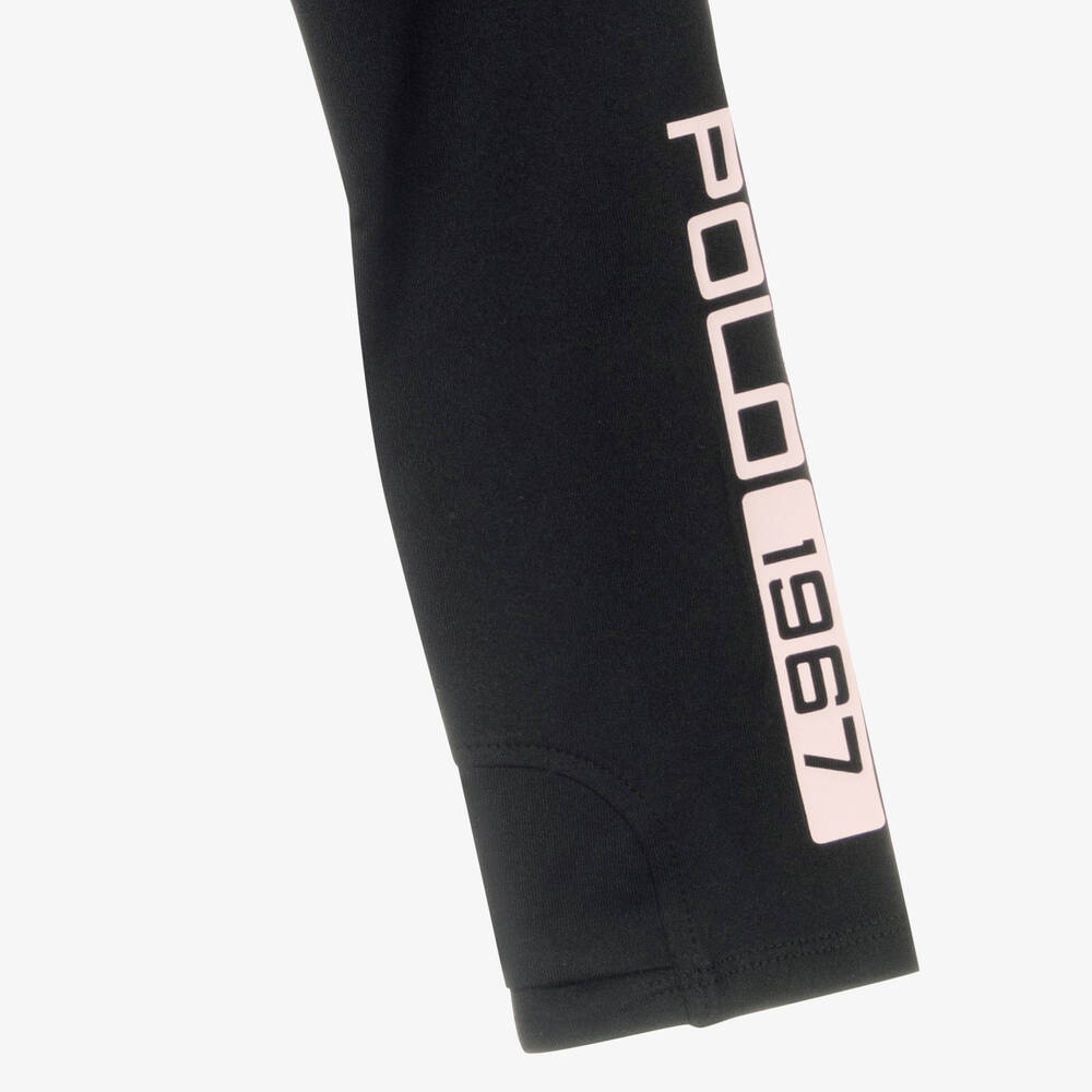 Polo Ralph Lauren-Teen Girls Black Sports Top | Childrensalon Outlet