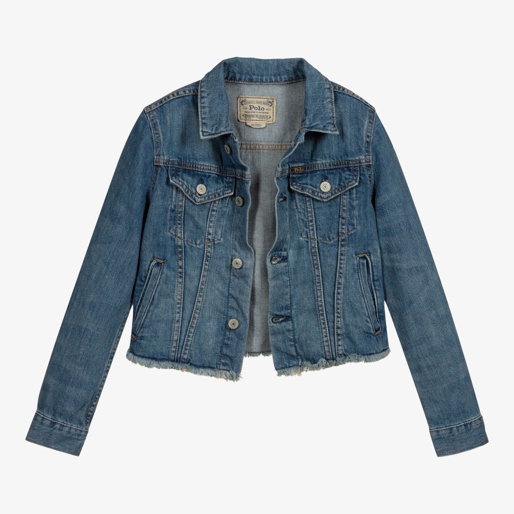 Denim jacket for teenage girl outlet