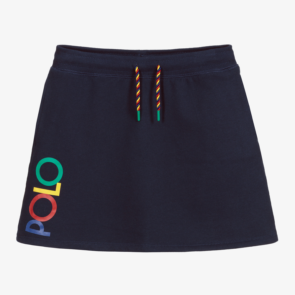 Polo Ralph Lauren - Teen Girls Blue Logo Skirt | Childrensalon