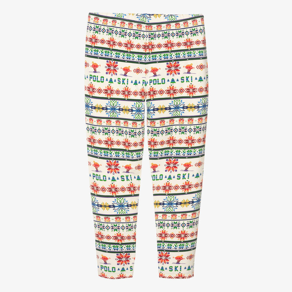 Polo Ralph Lauren-Teen Girls Festive Leggings | Childrensalon Outlet