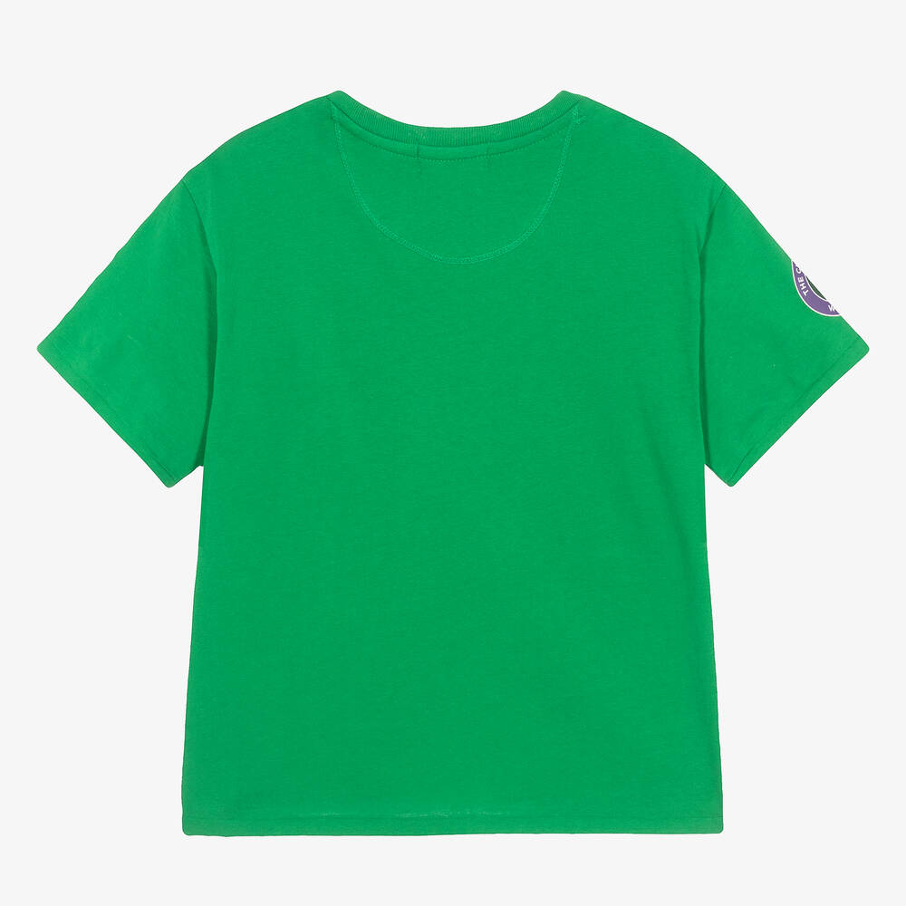 Girls plain green t shirt shop