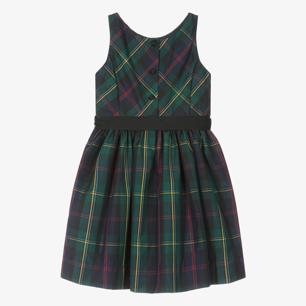 Tartan taffeta dress new arrivals