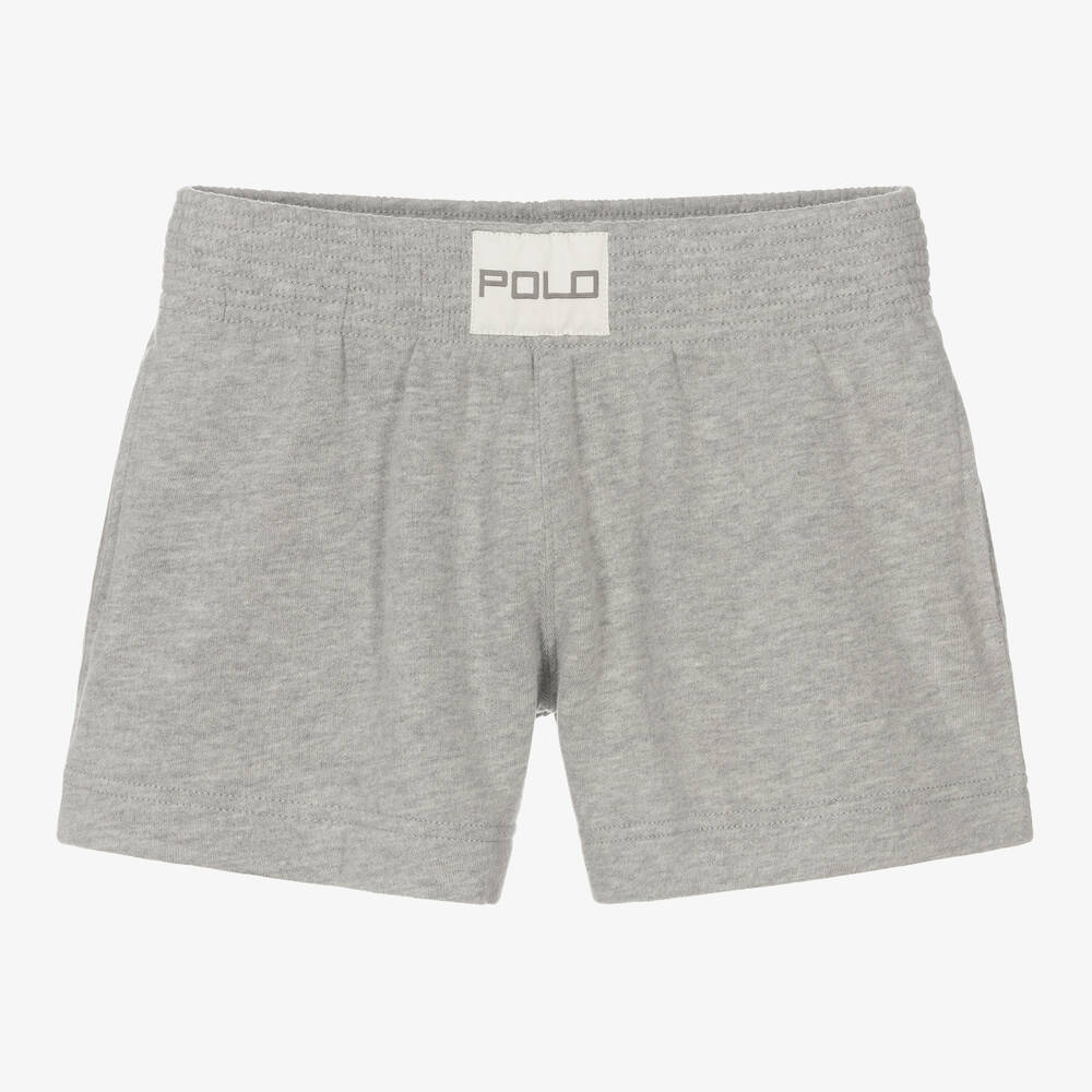 Polo Ralph Lauren - Short gris ado fille | Childrensalon