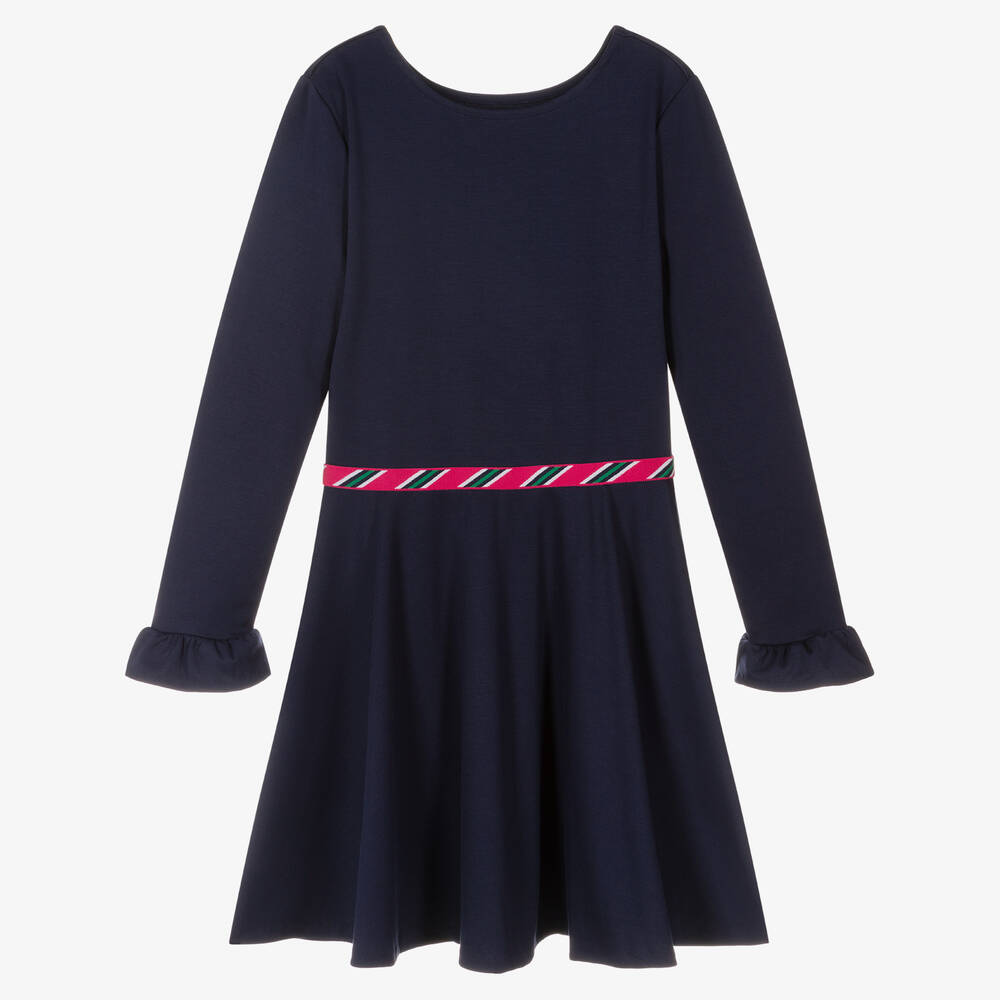 Polo Ralph Lauren - Navyblaues Teen Kleid (M) | Childrensalon