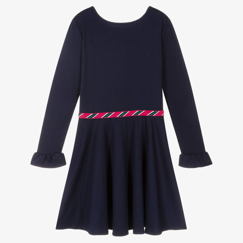 Polo Ralph Lauren-Teen Girls Navy Blue Dress | Childrensalon Outlet