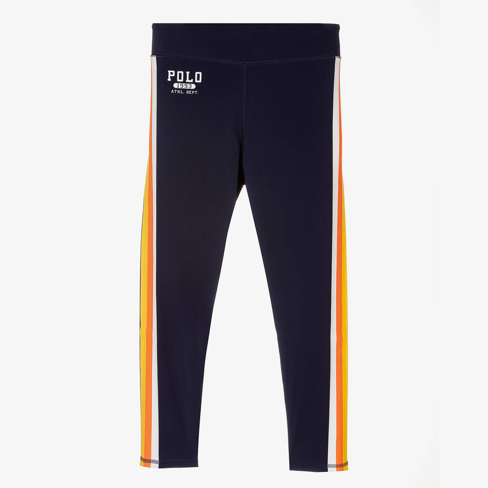 Polo Ralph Lauren - Legging bleu marine Ado | Childrensalon