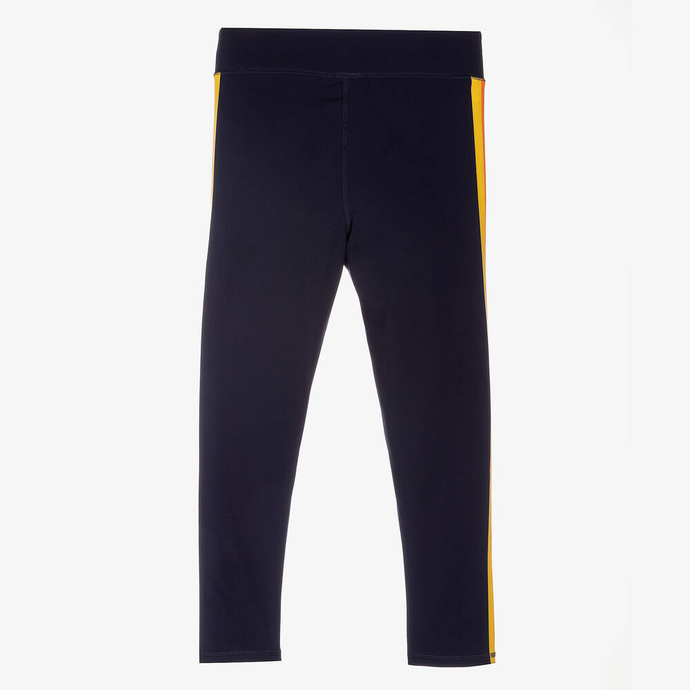 Поло Ralph Lauren-Синие легинсы для девочек-подростков | Childrensalon Outlet