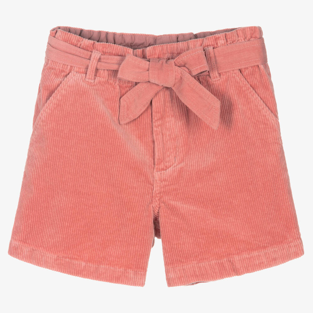 Polo Ralph Lauren - Rosa Teen Cord-Shorts (M) | Childrensalon