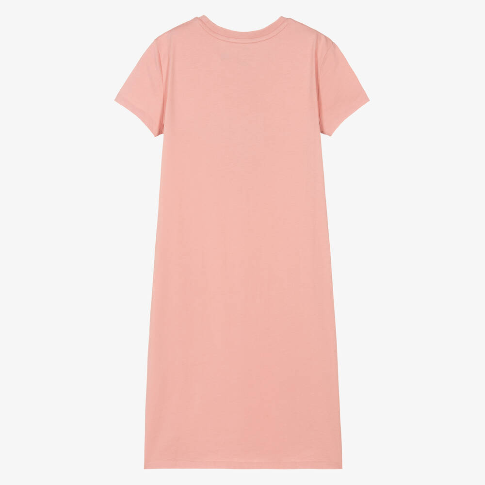 Polo Ralph Lauren-فستان تينز بناتي قطن لون زهري | Childrensalon Outlet