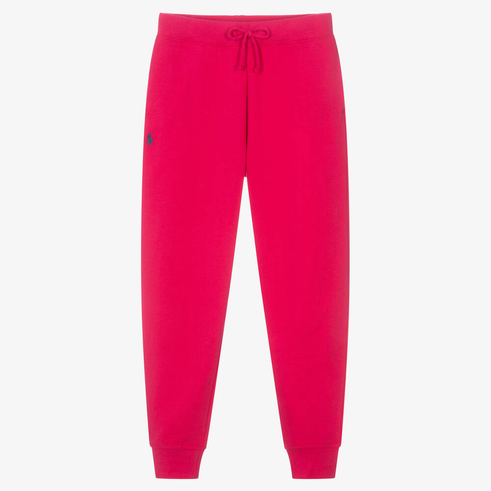 Polo Ralph Lauren - Teen Girls Pink Logo Joggers | Childrensalon