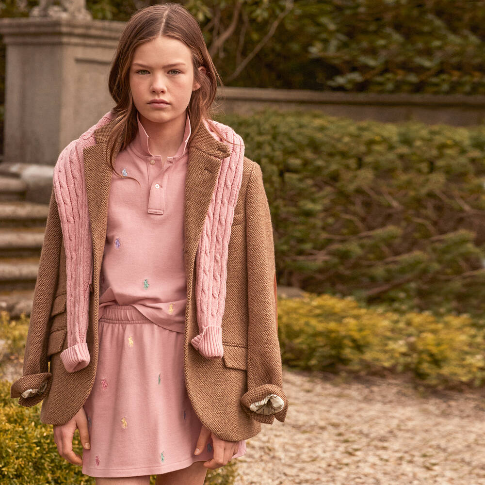 Polo Ralph Lauren Jupe rose Ado fille Childrensalon Outlet