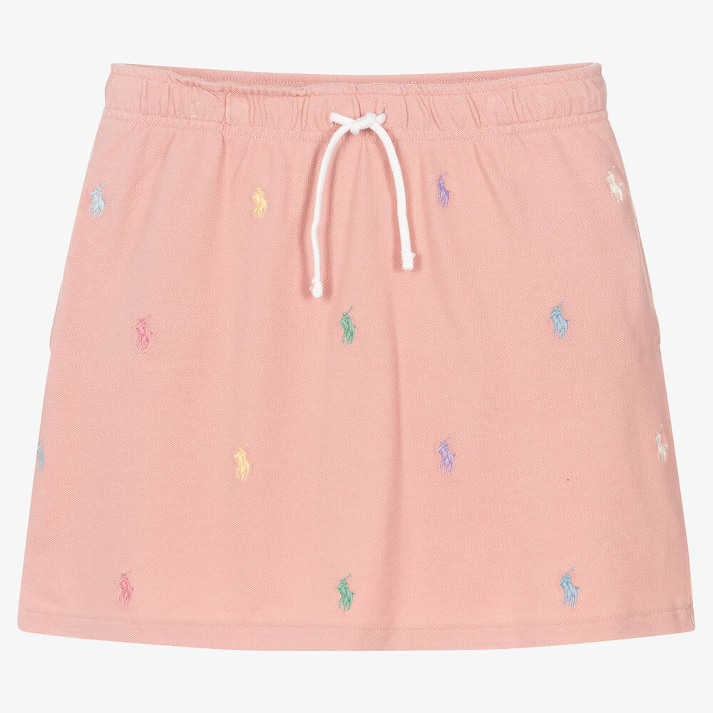 Polo Ralph Lauren - Jupe rose Ado fille | Childrensalon