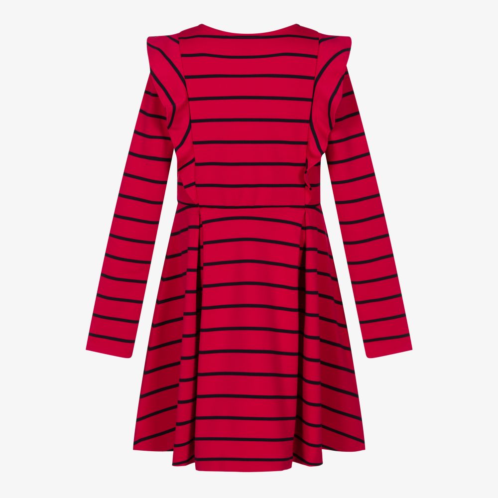 Поло Ralph Lauren-Розовое платье в полоску для подростков | Childrensalon Outlet