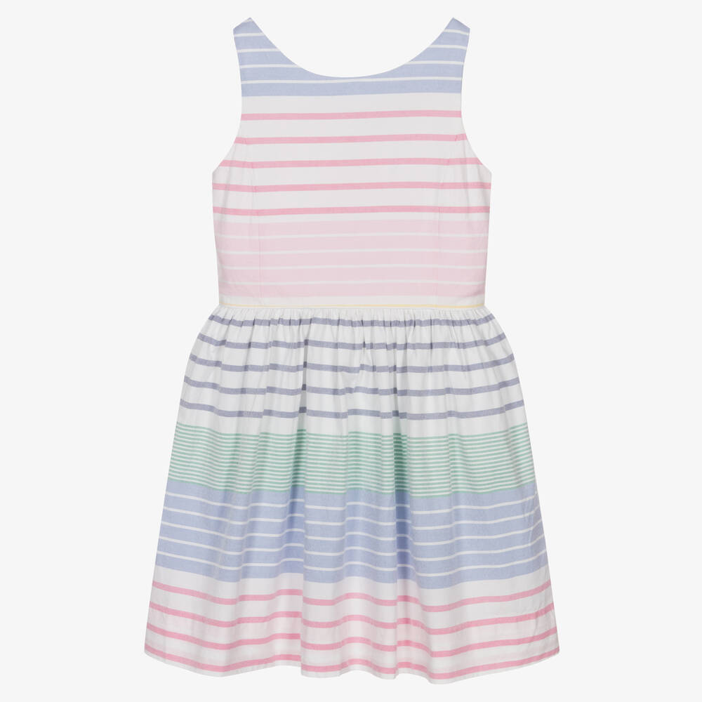 Polo Ralph Lauren - Платье в полоску для девочек-подростков | Childrensalon