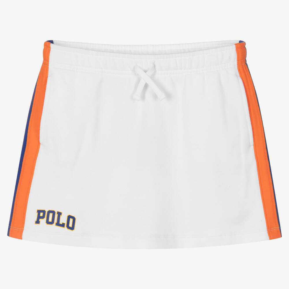 Polo Ralph Lauren - Белая хлопковая юбка для девочек-подростков | Childrensalon