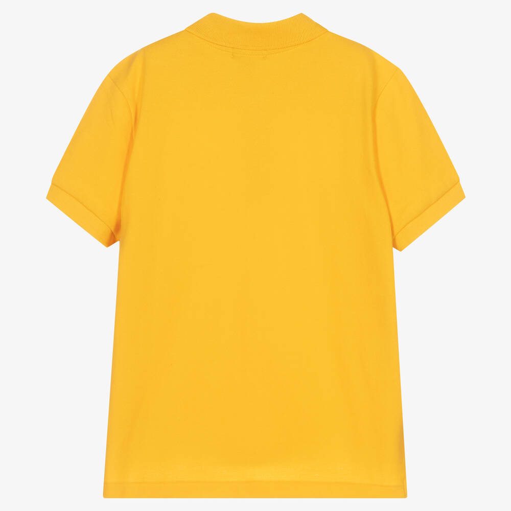 Polo Ralph Lauren-Teen Girls Yellow Polo Shirt | Childrensalon Outlet