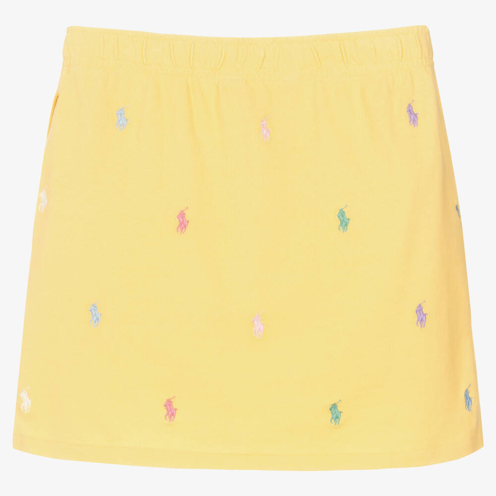 Polo Ralph Lauren-Teen Girls Yellow Skirt | Childrensalon Outlet