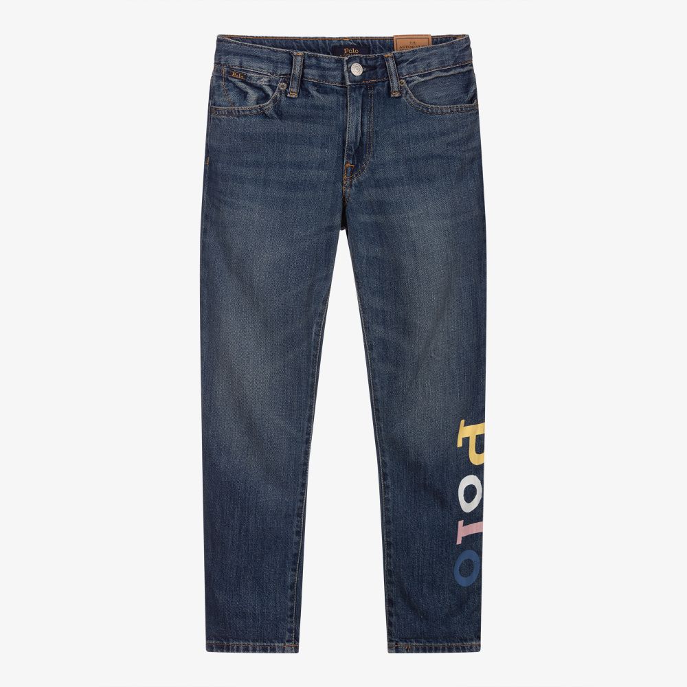 Polo Ralph Lauren - Teen Mid-Blue Denim Jeans | Childrensalon