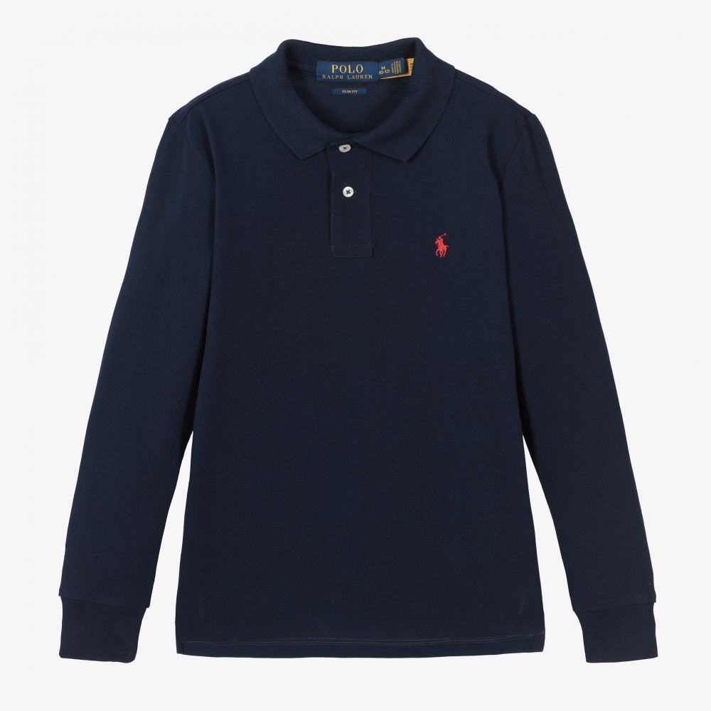 Polo Ralph Lauren - Navyblaues Teen Poloshirt | Childrensalon