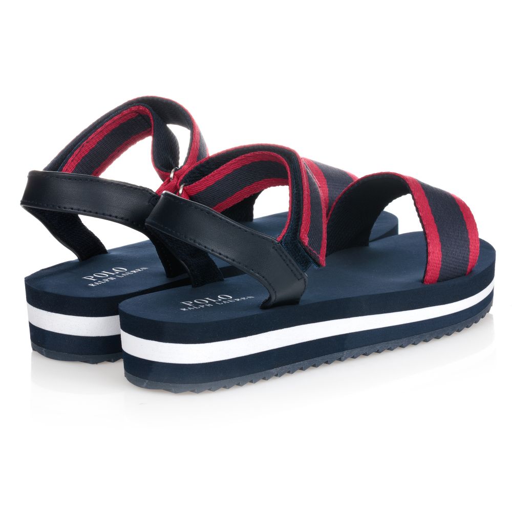 Ralph lauren top navy blue sandals