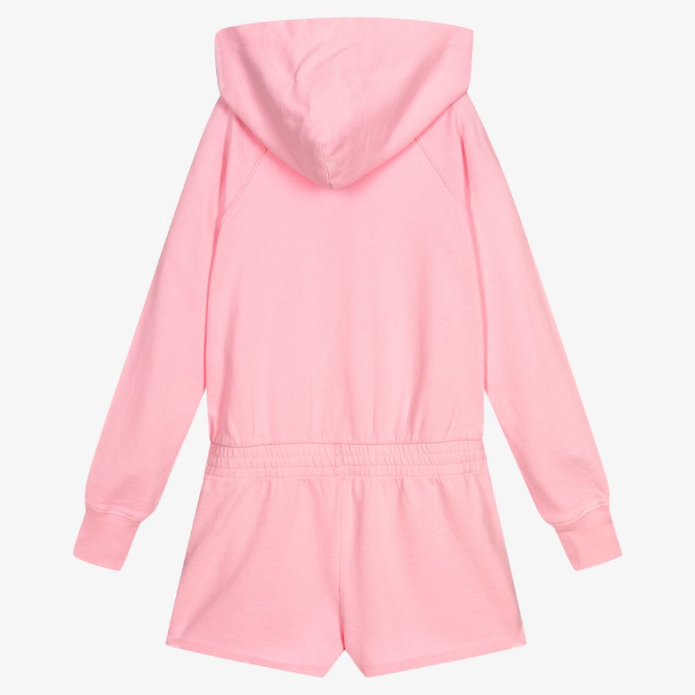 Polo Ralph Lauren Combi short rose en jersey Ado