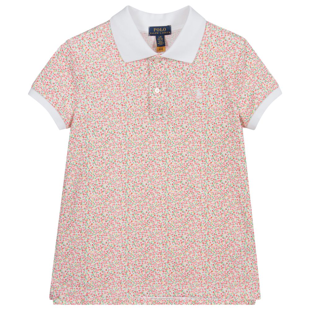 Polo Ralph Lauren - Rosa Teen Polohemd mit Logo | Childrensalon