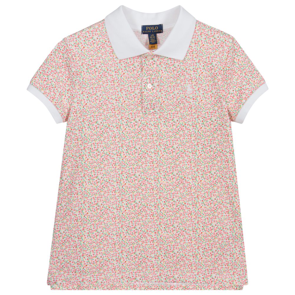 Polo Ralph Lauren-Teen Pink  Logo Polo Shirt | Childrensalon Outlet