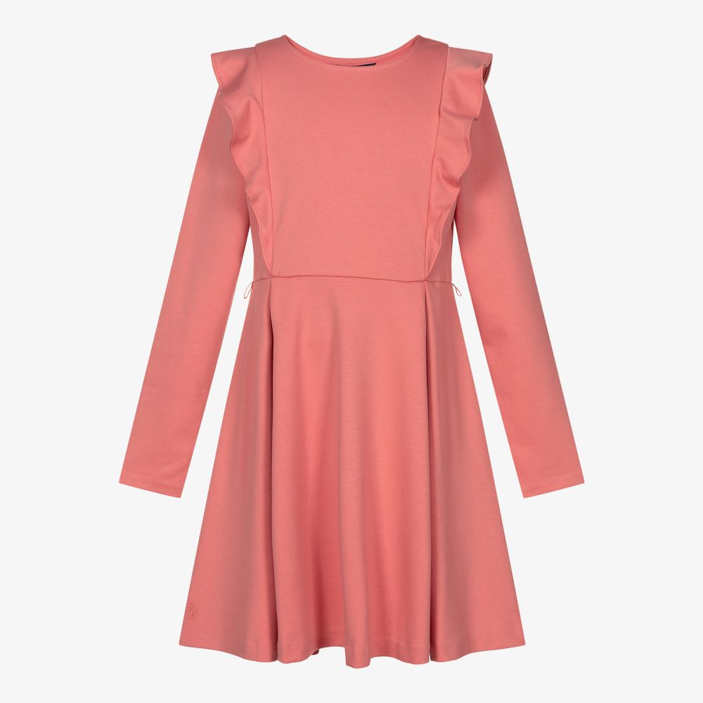 Ralph lauren ruffled jersey gown online