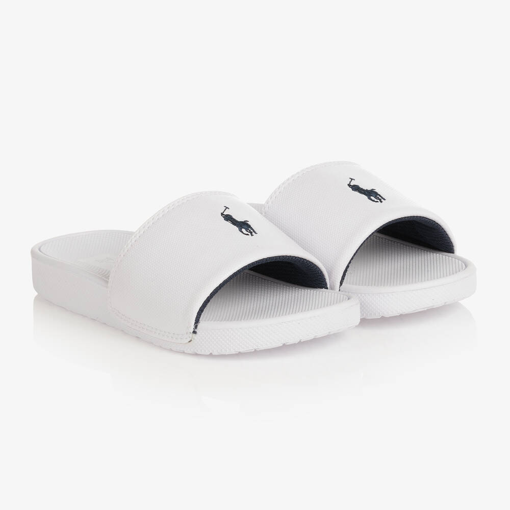 Navy ralph store lauren sliders