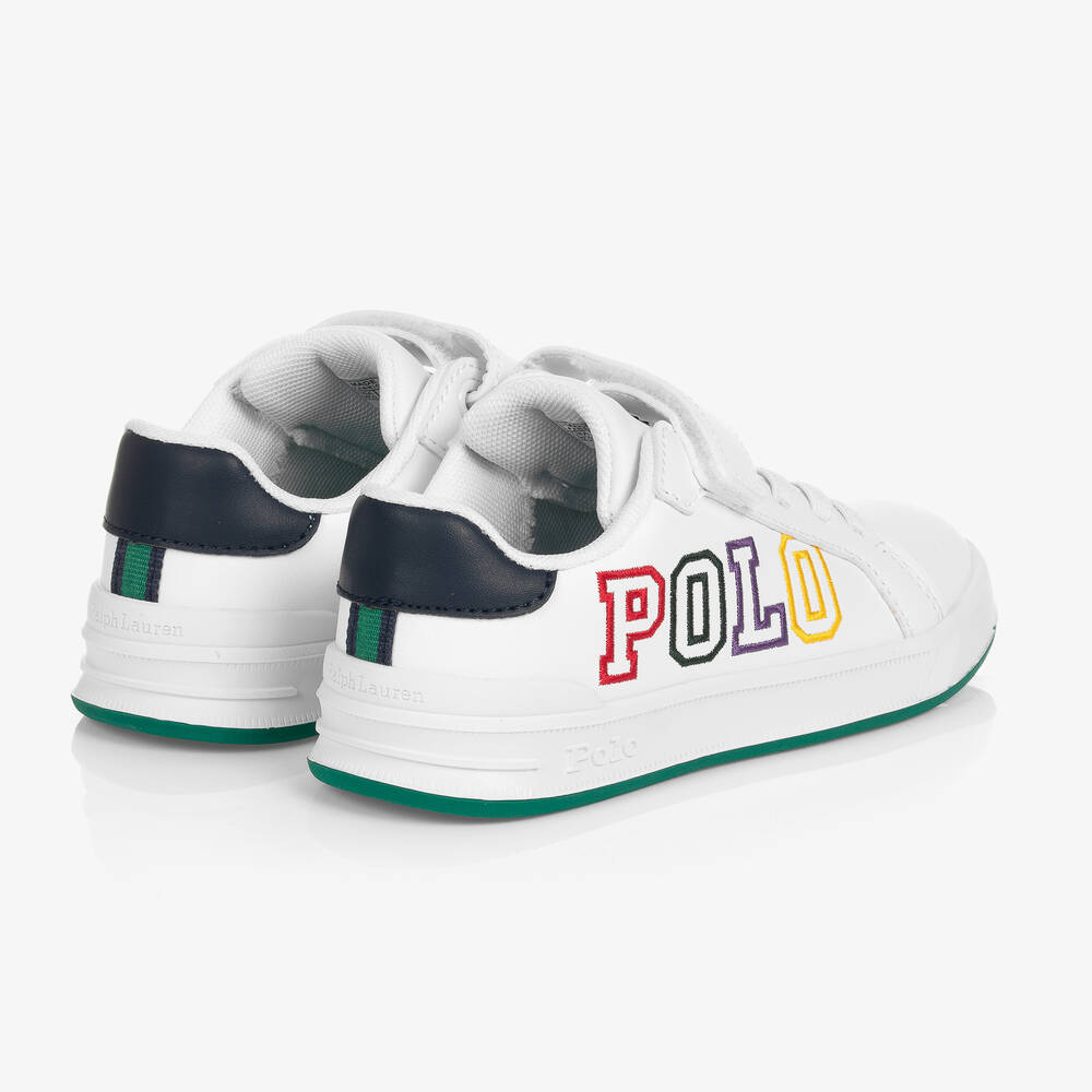 Ralph lauren velcro on sale trainers