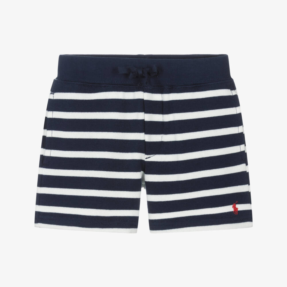 Ralph Lauren-Young Gentleman's Nautical Stripe Shorts | Childrensalon Outlet