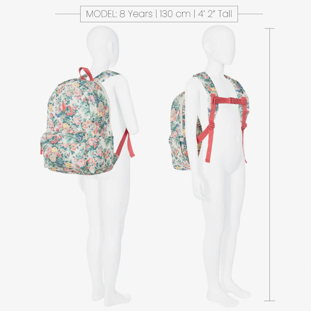 Ralph Lauren-Young Ladies Pink Blossom Backpack | Childrensalon Outlet