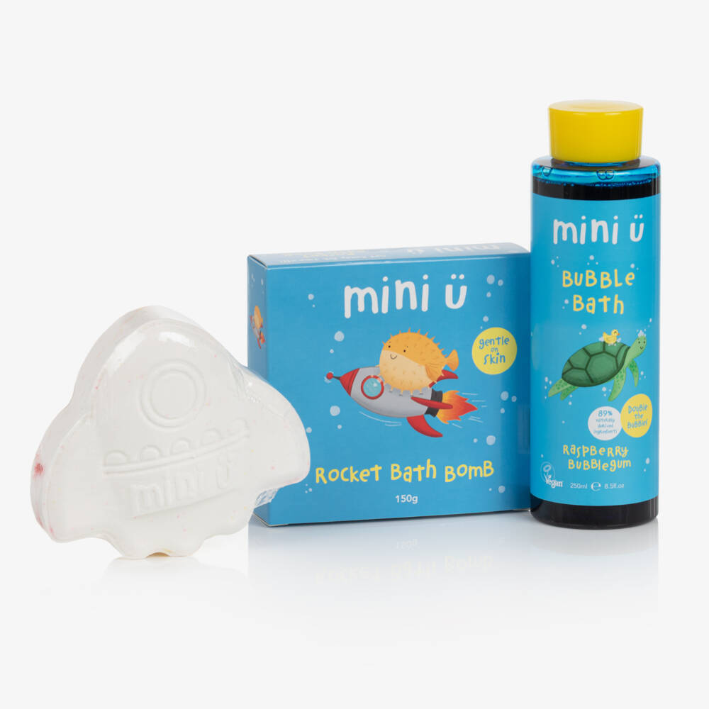 Mini U-Raspberry Rocket Bath Gift Set | Childrensalon Outlet