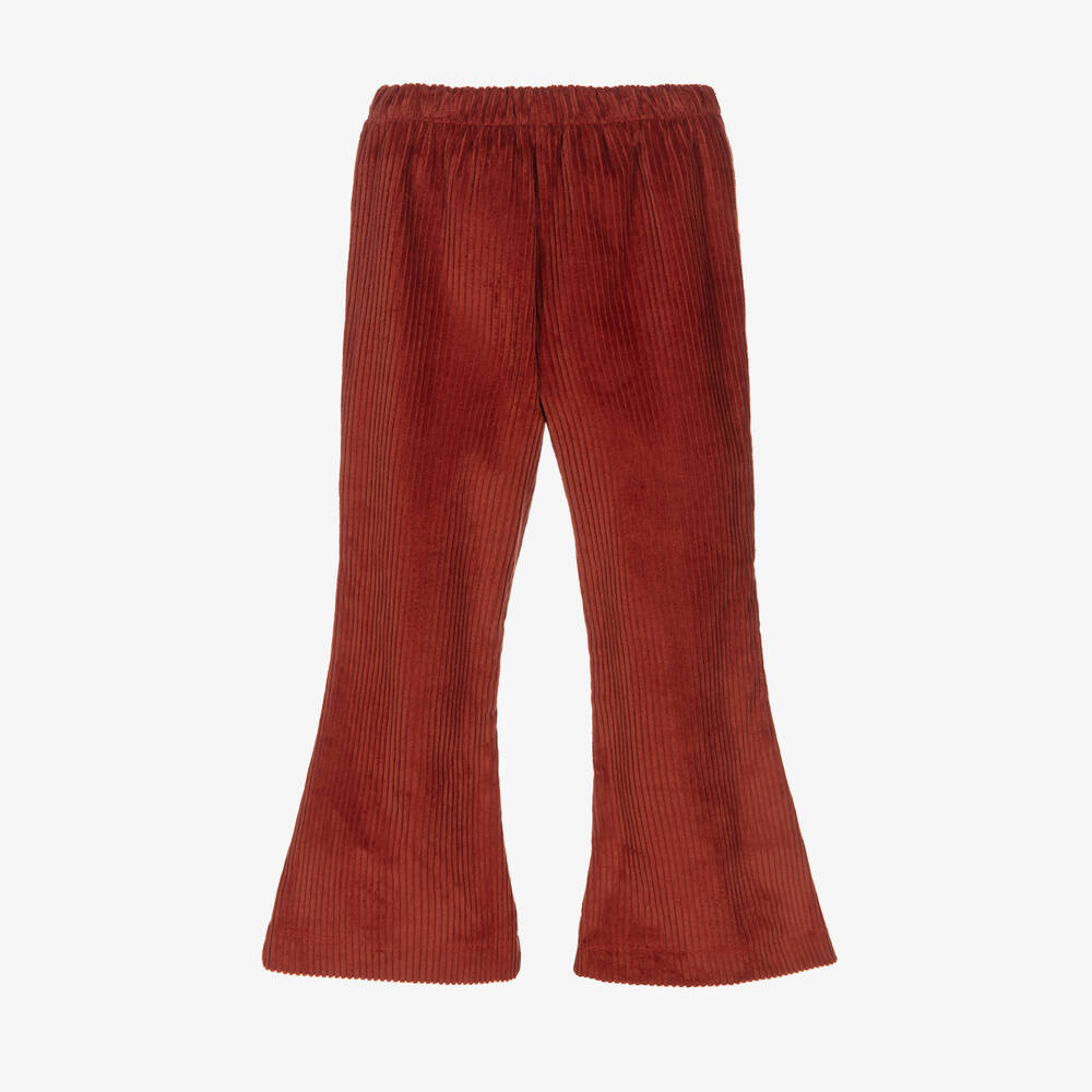 RaspberryPlum-Girls Brown Flared Trousers | Childrensalon Outlet