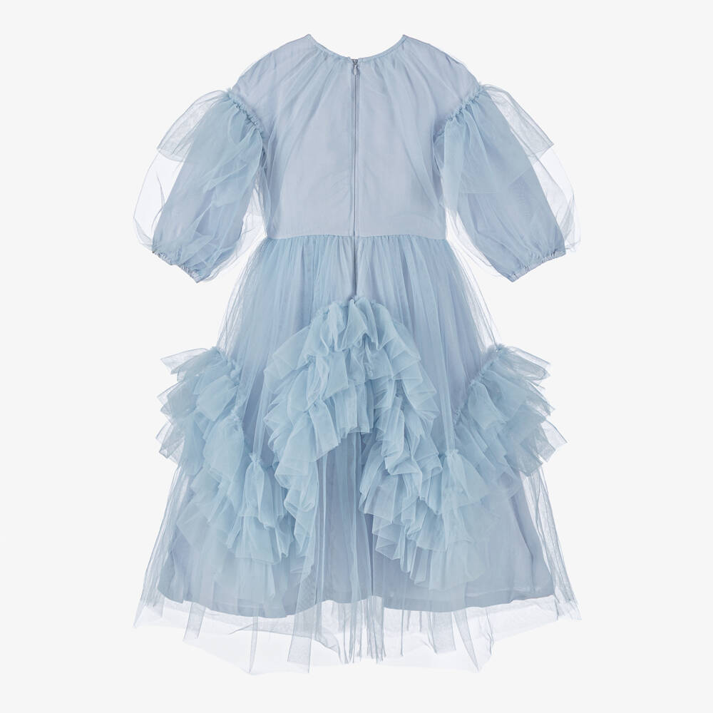 RaspberryPlum-Girls Ethereal Blue Gown | Childrensalon Outlet