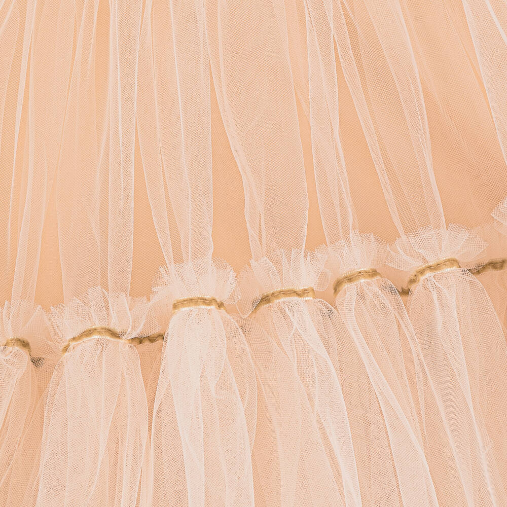 RaspberryPlum-Girls Pale Pink Tulle Gown | Childrensalon Outlet