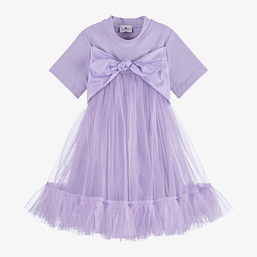 Girls purple dress hot sale