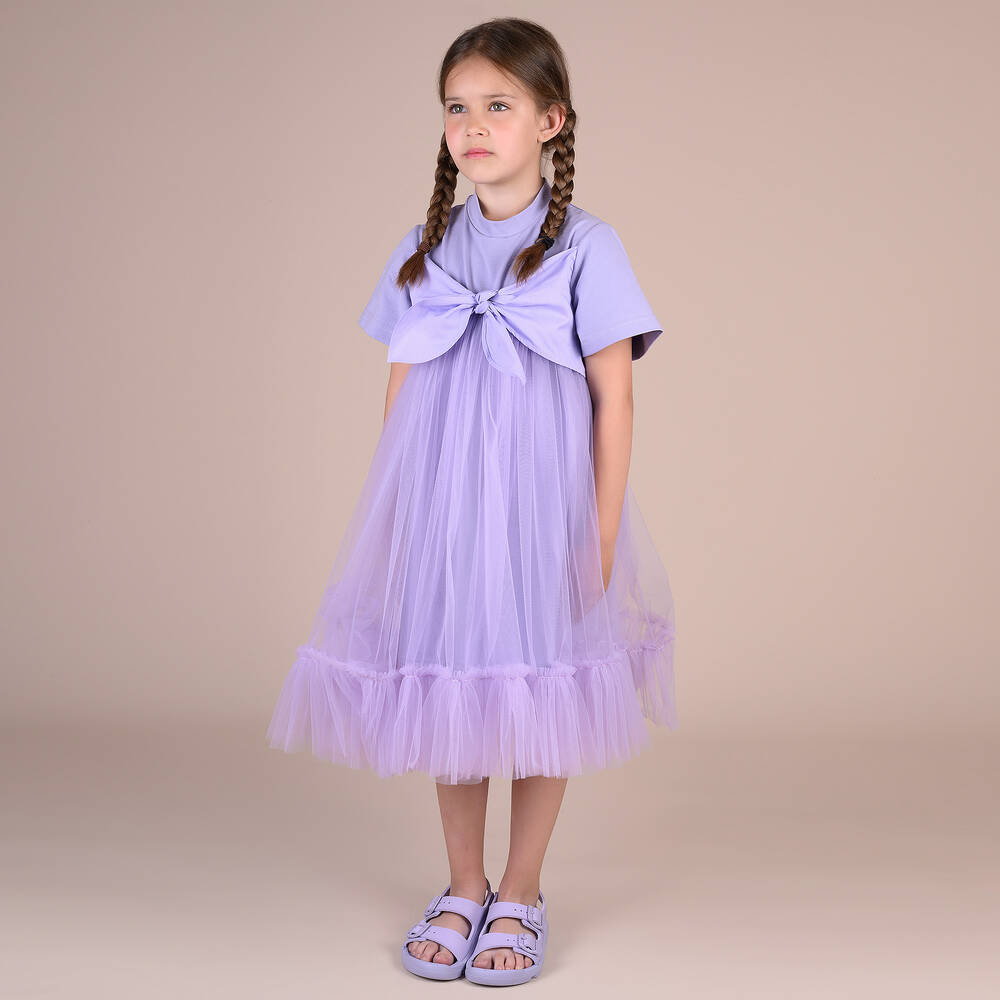 Girls purple dress new arrivals
