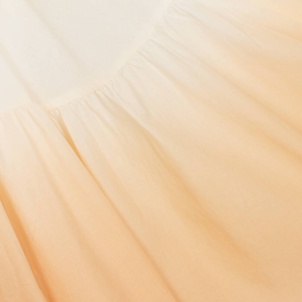 RaspberryPlum-Girls Yellow Ombré Cotton Dress | Childrensalon Outlet