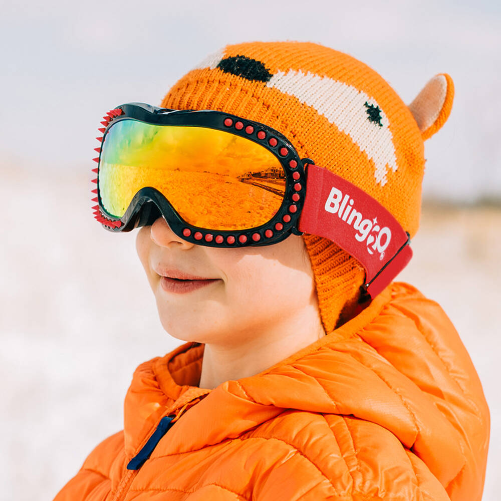 Bling2o-Red & Black Ski Goggles | Childrensalon Outlet