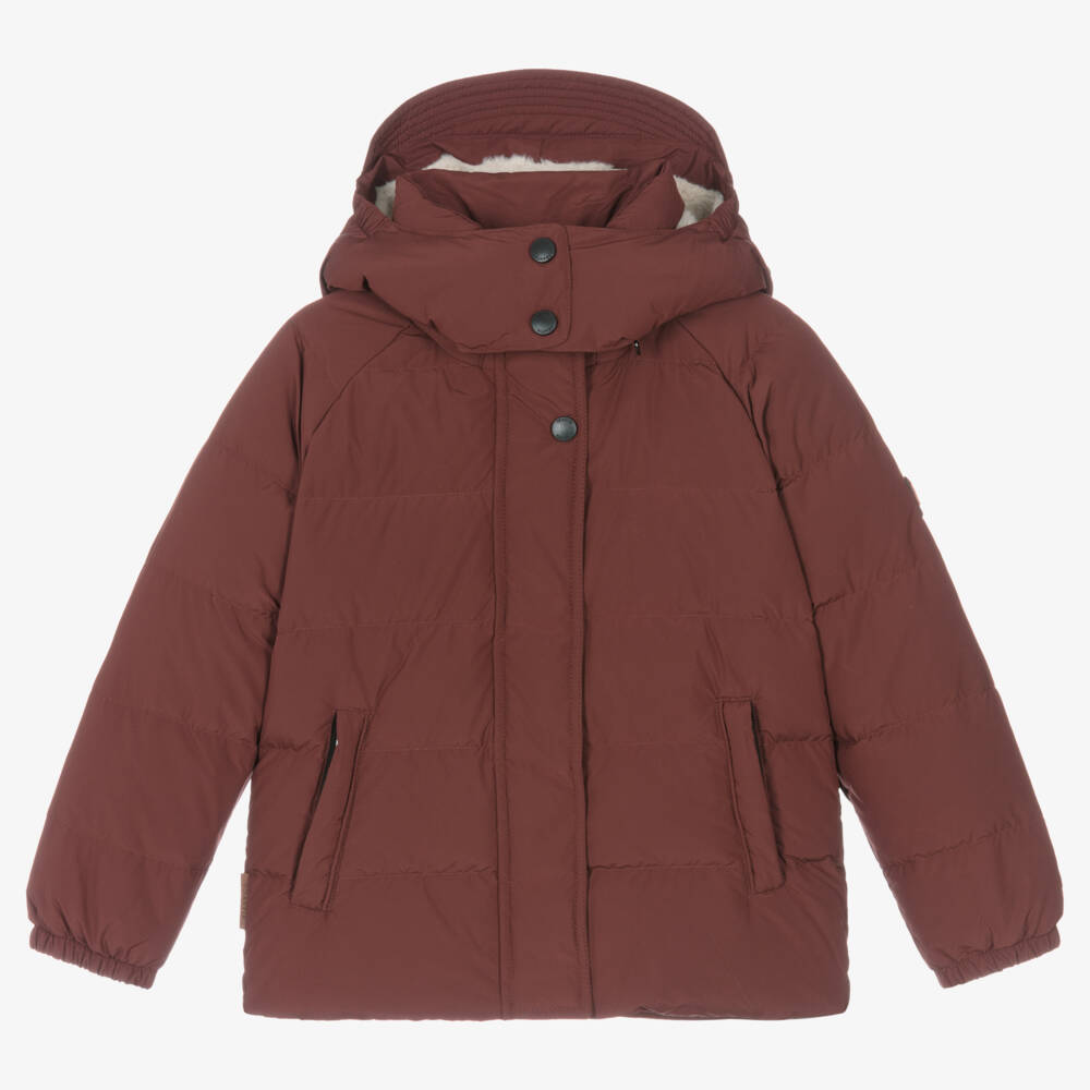 Töastie-Red Down Padded Puffer Coat | Childrensalon Outlet