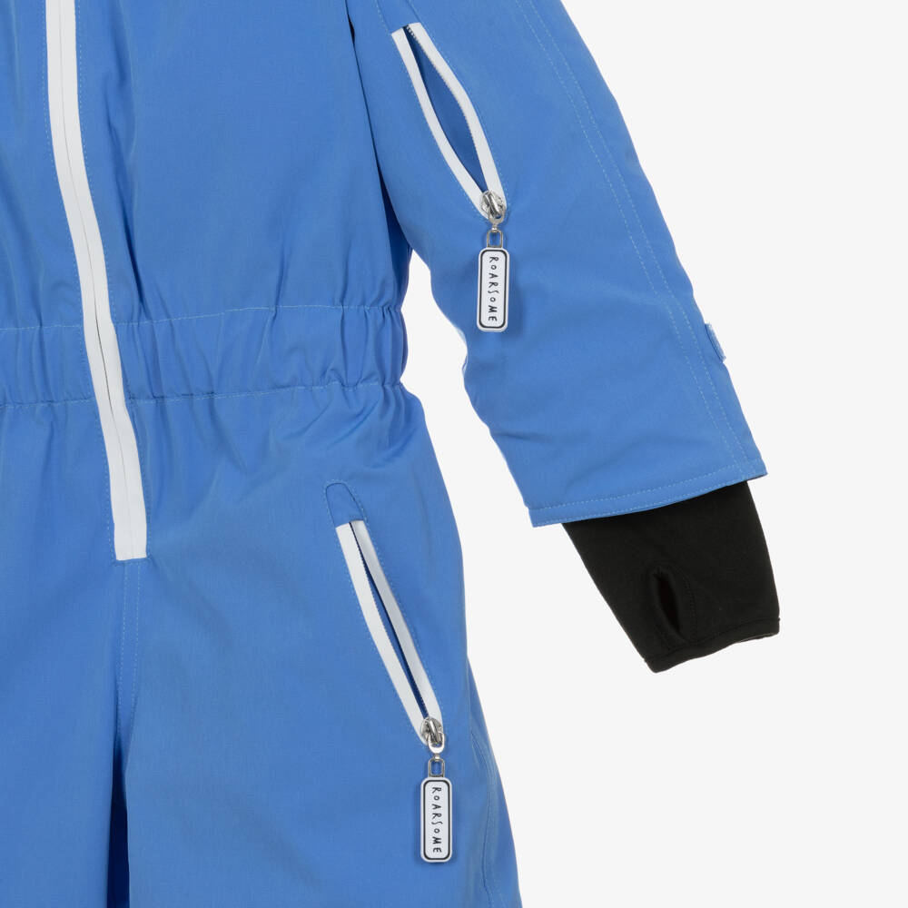 Roarsome-Blue Reef The Shark Snowsuit | Childrensalon Outlet